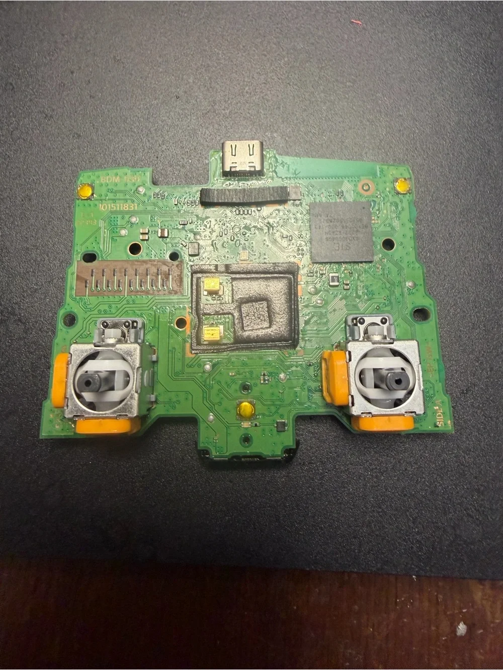 Custom red controller for ps5 hall efect upgrade